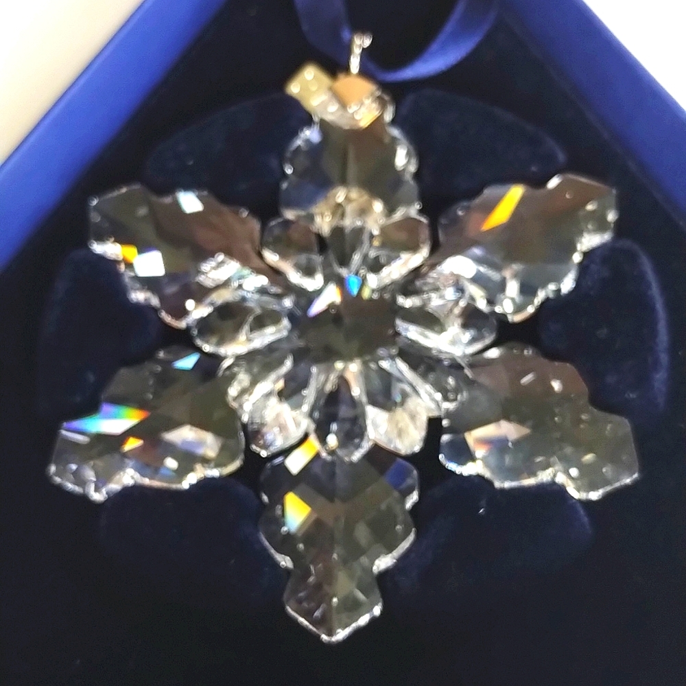 Swarovski Christmas ornament 2008 Edition Large Make in Austria.